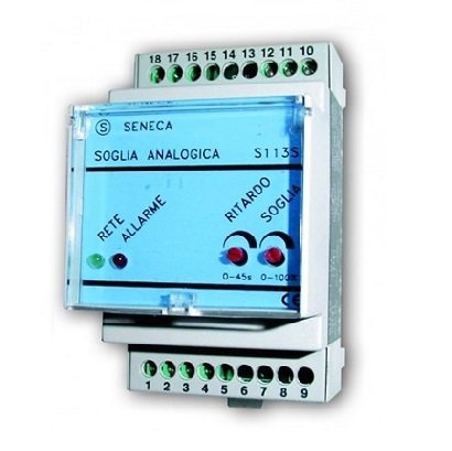Triple alarm threshold for control of analogue signals S113T