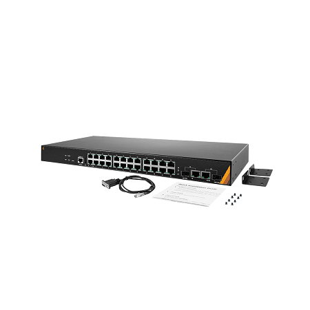 26-Port Rack-Mount Gigabit Managed Ethernet Switch