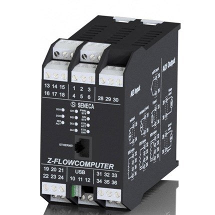 Universal water, gas, steam flow computer with 4,3’’ HMI Z-FLOWCOMPUTER