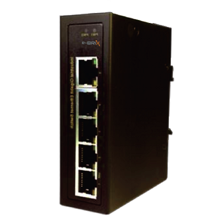 5-Port Industrial Unmanaged Ethernet Switch